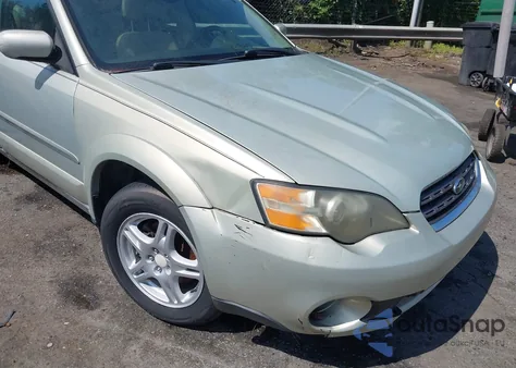 2005 Subaru Legacy Outback 2.5I Limited из США, поврежденный, VIN 4S4BP62C957339591